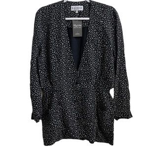 Vintage R.J. Steven's Blazer Size 10 80s 90s Elastic Waist